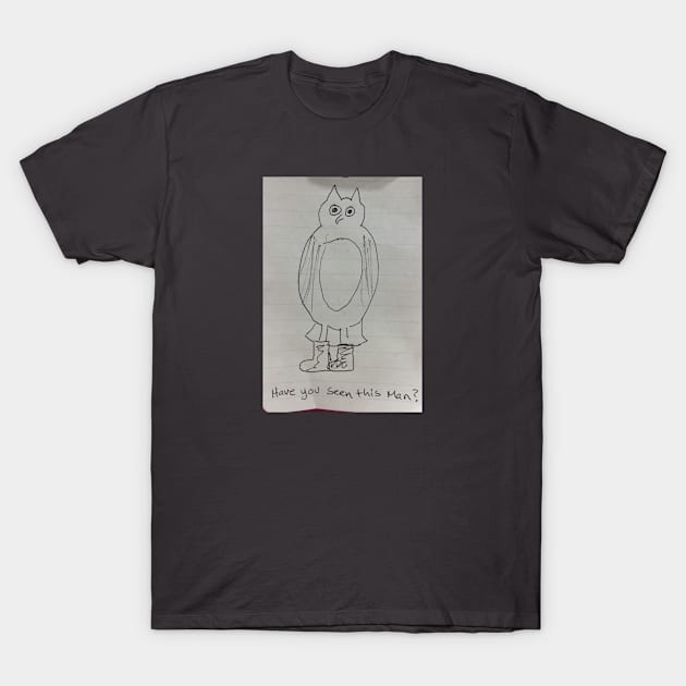 Owlman T-Shirt by Daryl